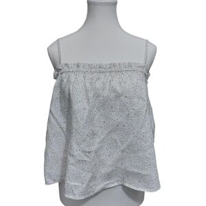 Aritzia Wilfred White Floral Cami